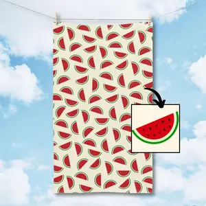 Subtle Trump Sucks Watermelon Seeds Hand Towel, Funny Political Home Decor, Summer Kitchen Towel, Hostess Gift, Sarcastic Liberal Gift, FDT
