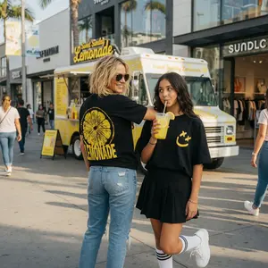 Louis Tomlinson Lemonade Tour Harajuku Vintage Men and Women 2026 Summer Loose Casual T-shirt