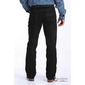 CINCH Silver Label Mid Rise Straight Leg Black - MB98034012