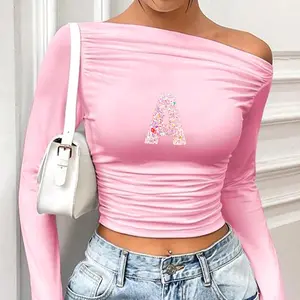 Iron On Sequin Embroidered Cute Bling 26 Letters Patches Assorted Sew On Fashion Applique DIY Accessories for Clothes Jeans Hats Socks Backpack Funny