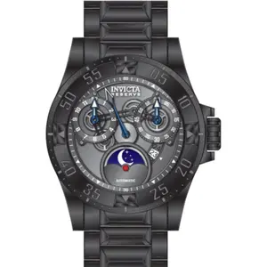 Invicta Men's 47572 Reserve Automatic Chronograph Gunmetal Dial Watch