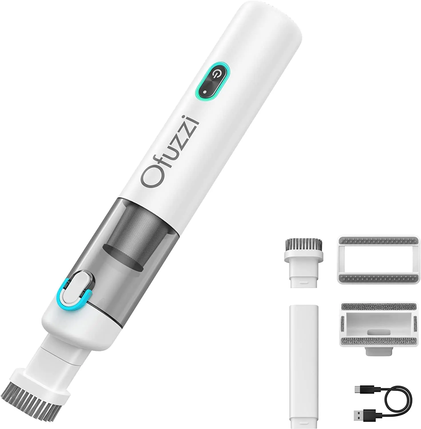 Ofuzzi H18 Apex Portable Handheld Vacuum with 12000Pa High Power, Ultra-Lightweight 1.2lbs, USB-C Fast Charging, Mini Car Vacuum for Car, Home, Pet Hair, Office