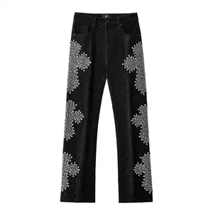 Sanctum Cross Denim Pant – Century Penthouse BLACK/SILVER