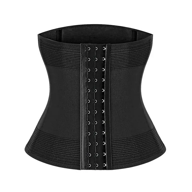 Adjustable Waist Trainer, Women's Solid Color Belly Control Body Shaper, Slimming Compression Sports Belt, Shapewear, Firm Tummy Control