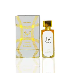 Lattafa Perfumes Hayaati Gold Elixir EDP Perfume by Lattafa -  UNISEX Long Lasting Fragrance Aroma