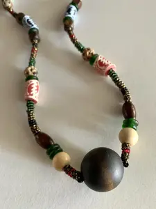 Krobo Bead Necklace - Kwanzaa Edition