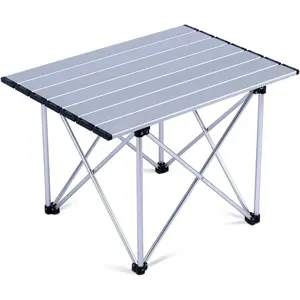 Ultralight Compact Camping Folding Table with Carry Bag (Reinforced  - L)
