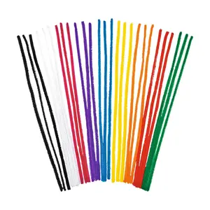 12" Bulk 250 Pc. Classic Solid Color Chenille Stem Classpack