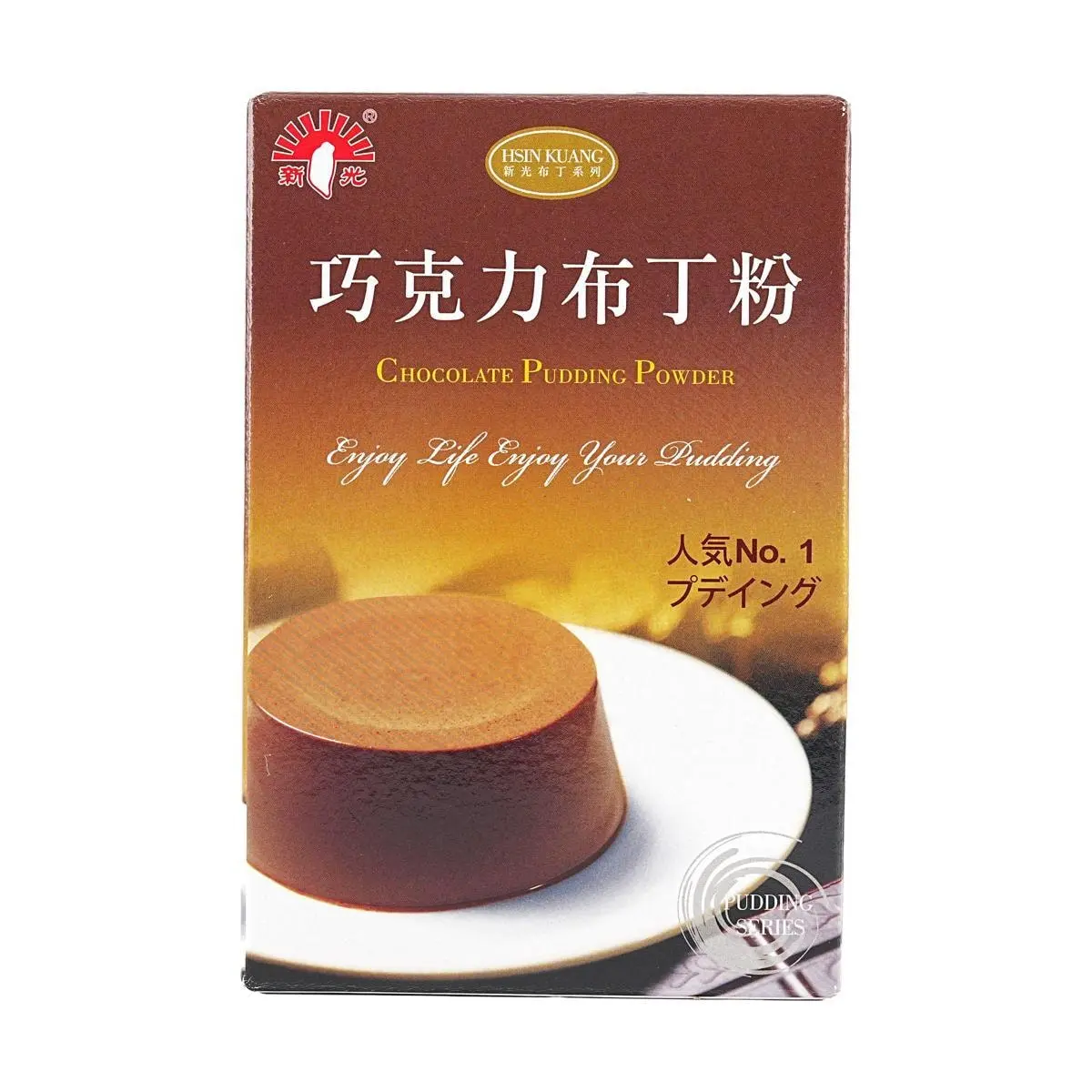 NEWLIGHT Taiwan Chocolate Pudding Mix 100g - Easy DIY Dessert, Milk Tea Boba Ingredient, Baking Powder