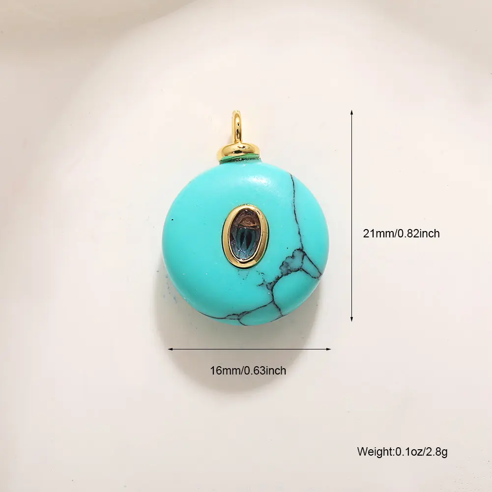 A667 diamond inlaid turquoise