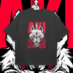 Aki Fox Manga Chainsaw Man T-shirt  Gift for Anime Lover Casual Unisex Man Woman men gifts