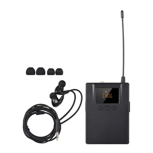 TAKSTAR WPM-300R Wireless Audio Receiver with In-ear Earphone UHF Bodypack Receiver LED Digital Display for Stage Studio Simultaneous Interpretation
