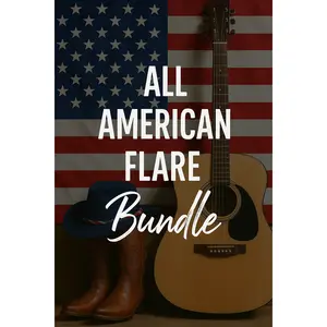 All American Flare Bundle (1 Fiona Flares + 1 Graphic Tee)
