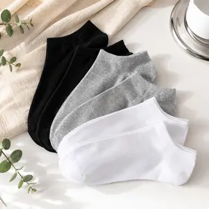10 Pairs of Casual and Fashionable Summer Thin Socks - Sweat Absorbing, Odor Proof, Breathable, Simple Design, Comfortable To Wear