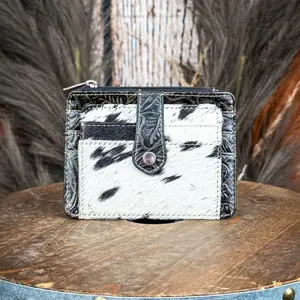 Wonder Trail Card Holder in Black by Myra Bag