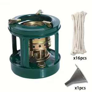 New 168 Type 16 Wick Kerosene Stove Portable Outdoor Heating Stove Household Diesel Cooking Stove Camping Heating Furnace for Outdoor Camping Courtyard Use