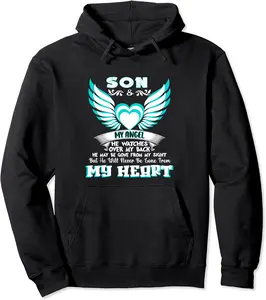 My Son My Angel He May Be Gone From My Sight, Palm Angels Pullover Hoodie - Luismrid Shop 27B0BN72QP1Q