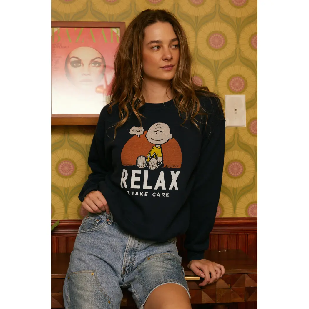 Peanuts Relax Authentic Vintage Sweatshirt