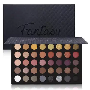 Professional Neutral Smokey Eyeshadow Makeup Palette, Matte Shimmer Metallic Black Grey Dark Goth Eye Shadows for Halloween, Pigmented Warm Smoky Naked Nude Rosy Gold Brown Pallet Daily Make Up Kit