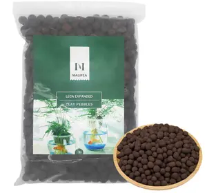 2LBS Leca Expanded Clay Pebbles Hydroponics Supplies for Indoor Garden Plants (2LBS)