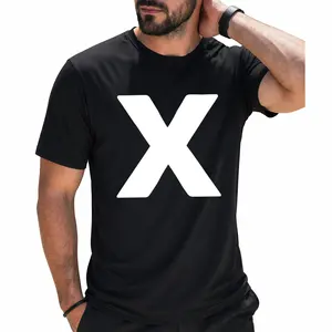 Letter X Capital Bold Alphabet Matching Monogram T-Shirt