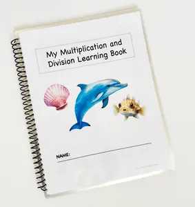 Multiplication and Division Learning Book with 26 Practice Pages|3rd grade workbook|2nd grade workbook|Multiplication and Division Practice Book