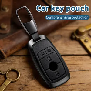 Creativity Suitable for keys Case. The advanced genuine leather key box is compatible with CS CLA GLA A C E S G GLC GLE GLS M smart remote key