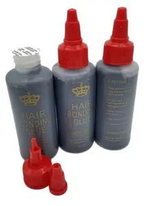 2 Oz 60 ml Black Hair Weft Bonding Glue Hair Weave bond