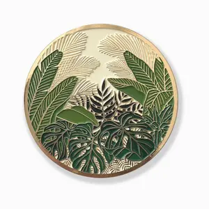 Luxe Plant Coaster, Beautiful Table Decor, Perfect for Desk