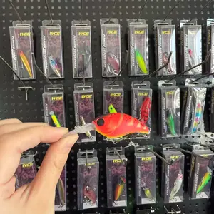 Big brand remastered version, popular, 1pcs, long-range long tongue board lure, small fat man, deep diving lure, fake bait, mandarin fish, perch bait, deep water hard bait