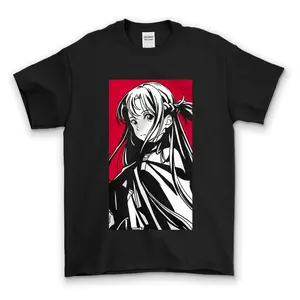 Asuna Yuuki streetwear tee designed for fans who walk with purpose and style—where anime love meets real-world edge | One shirt, two statements