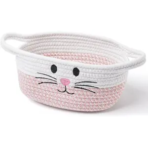Small Woven Baskets for Organizing with Handle Cute  Basket for      Storage Basket for  Organizer-