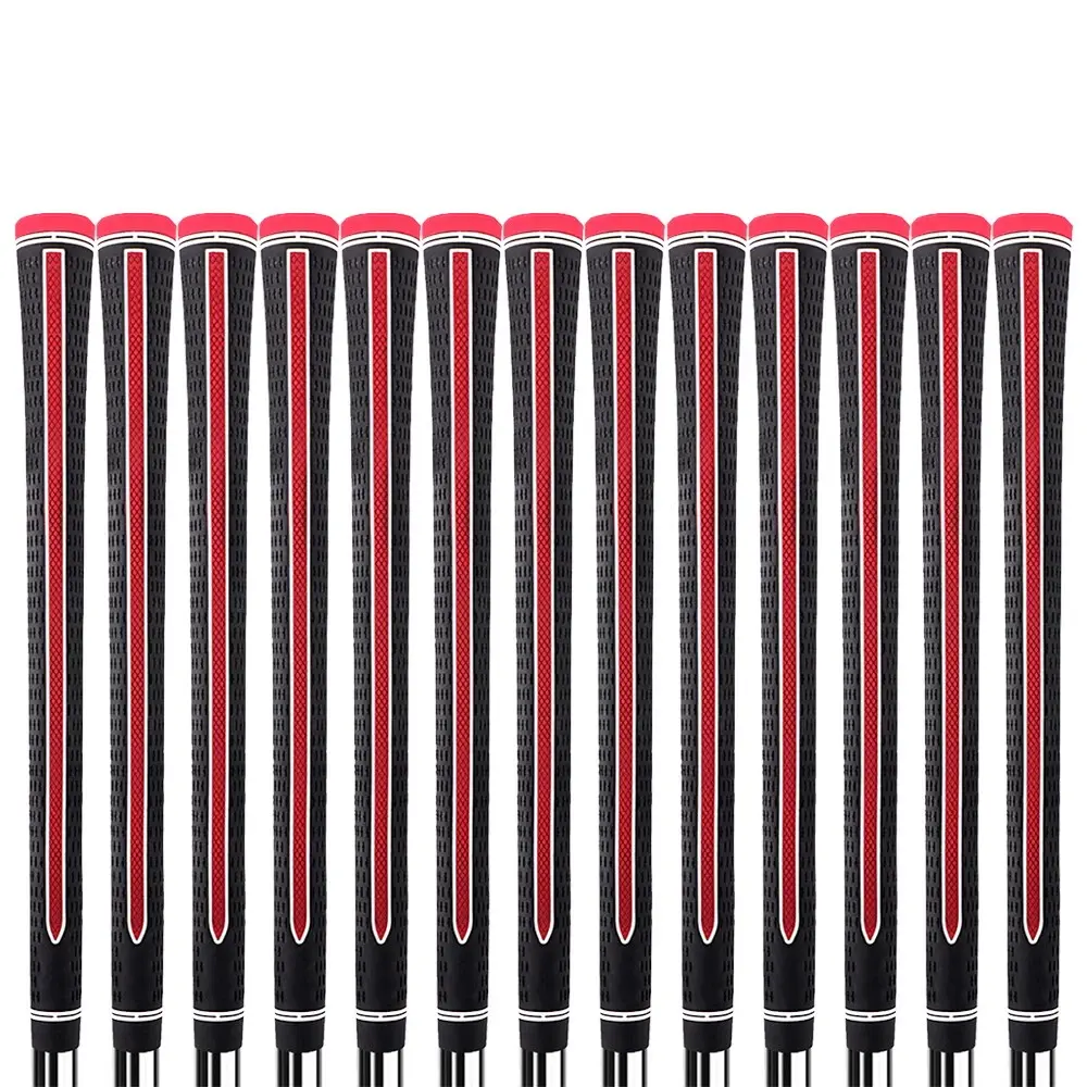 13 Pcs Standard/Midsize 60R Golf Grip Golf Club Grip Anti-Slip Rubber Golf Grip