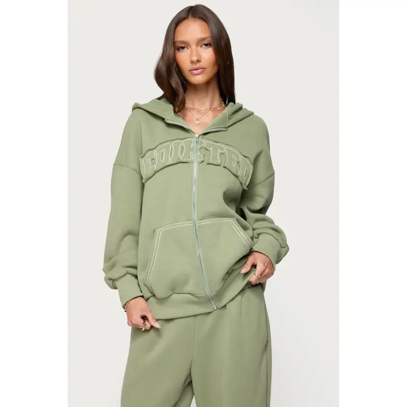 Retrovert Fall25 04 Rhinestone Never Been Normal Hoodie
