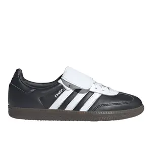 adidas Mens Samba Long Tongue Lace Up Sneakers Shoes Casual - Black