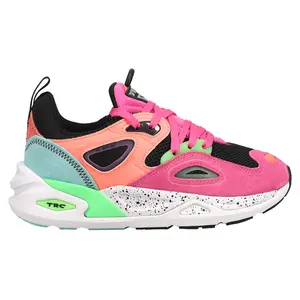 PUMA Womens Trc Blaze Speckle Lace Up Sneakers Shoes Casual - Multi, Pink