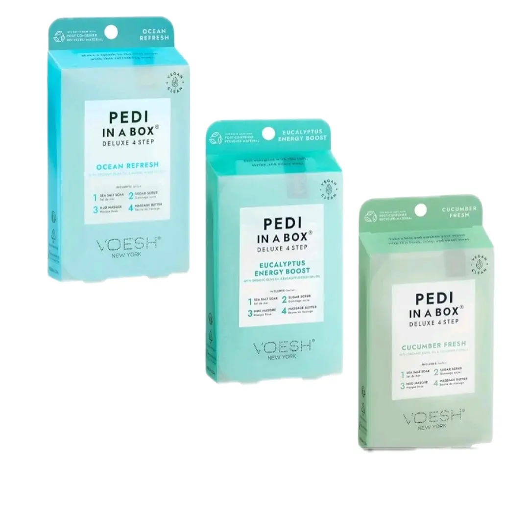 Pedi In a Box Pedicure Set Pedicure Set Gentle Sugar Nail Care Gift