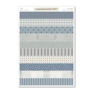 Comfy & Cozy • Scrapbook Washi Strips