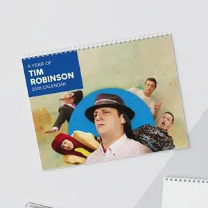 Tim Robinson 2026 Wall Calendar – Funny Fan Calendar & Planner, Unique Christmas Gift Idea, Collectible Comedy Wall Art