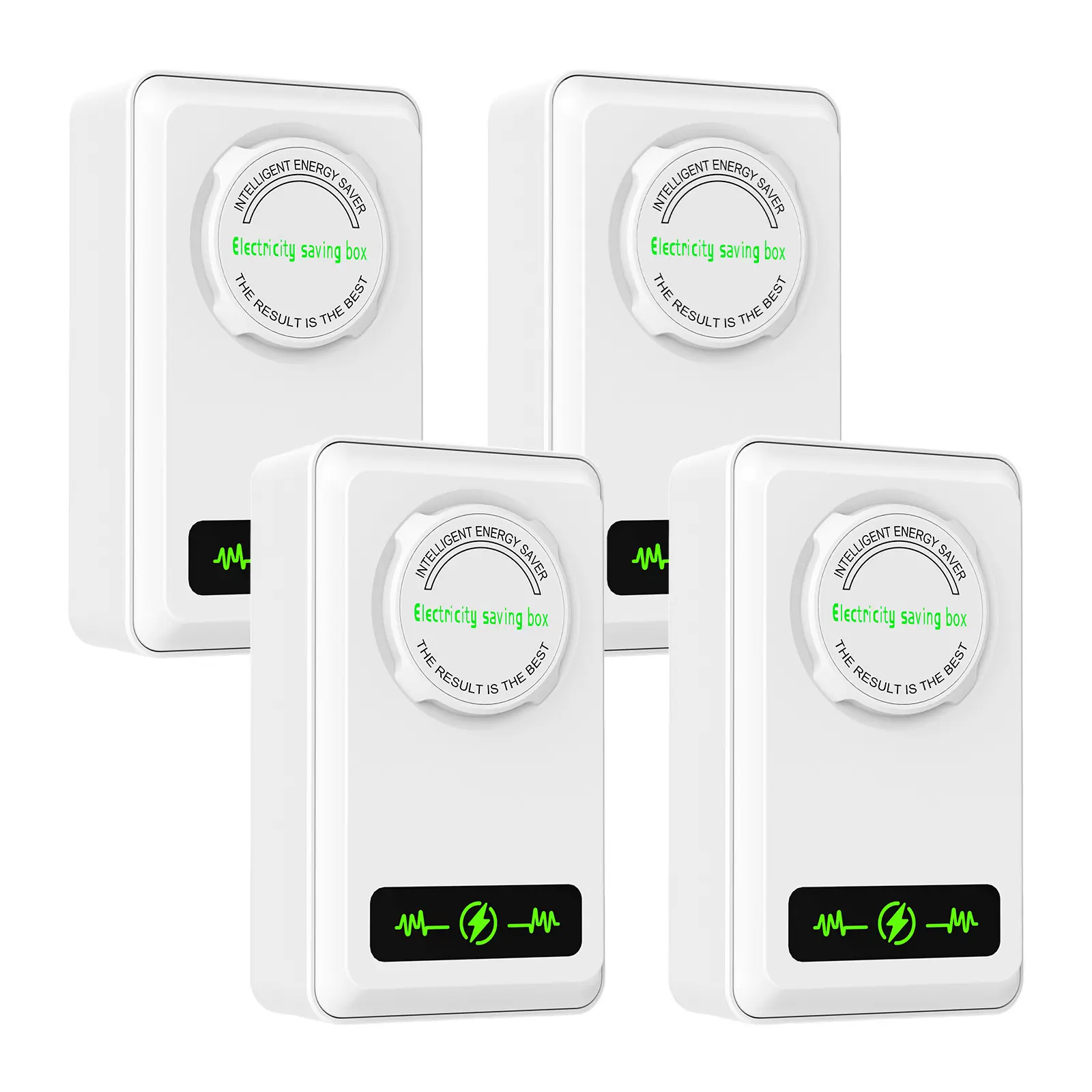 2026 Updated US Plug Intelligent Energy Saver Box by Dongguan Youyiyou Electronic Technology Co., Ltd., 90-250V Device with Voltage Optimization, Surge Protector, Auto Shut-Off, Flame-Retardant ABS Shell, Heat Resistance for Home, Office