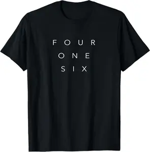 100%cotton 416 Area Code T Shirt Canada Ontario Toronto T-Shirt