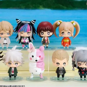 Danganronpa One Coin Figures - Twogami, Kuzuryu, Saionji, Monomi