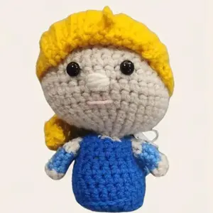 Elsa Amigurumi Crochet Doll