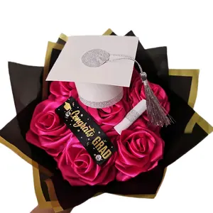 Ramo de rosas para Graduacion, Eternal Roses Bouquet for Graduation