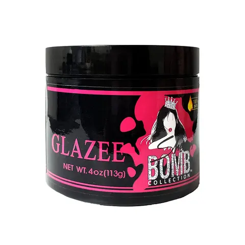 she is bomb collection Glazee 4oz For Edges, Braids, and Twist Outs