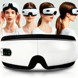 Smart Electric Heated Eye Massager, Foldable Eyelash Curler, Effective Relief Fatigue, Personal Care Tool, Relaxing Massage Experience