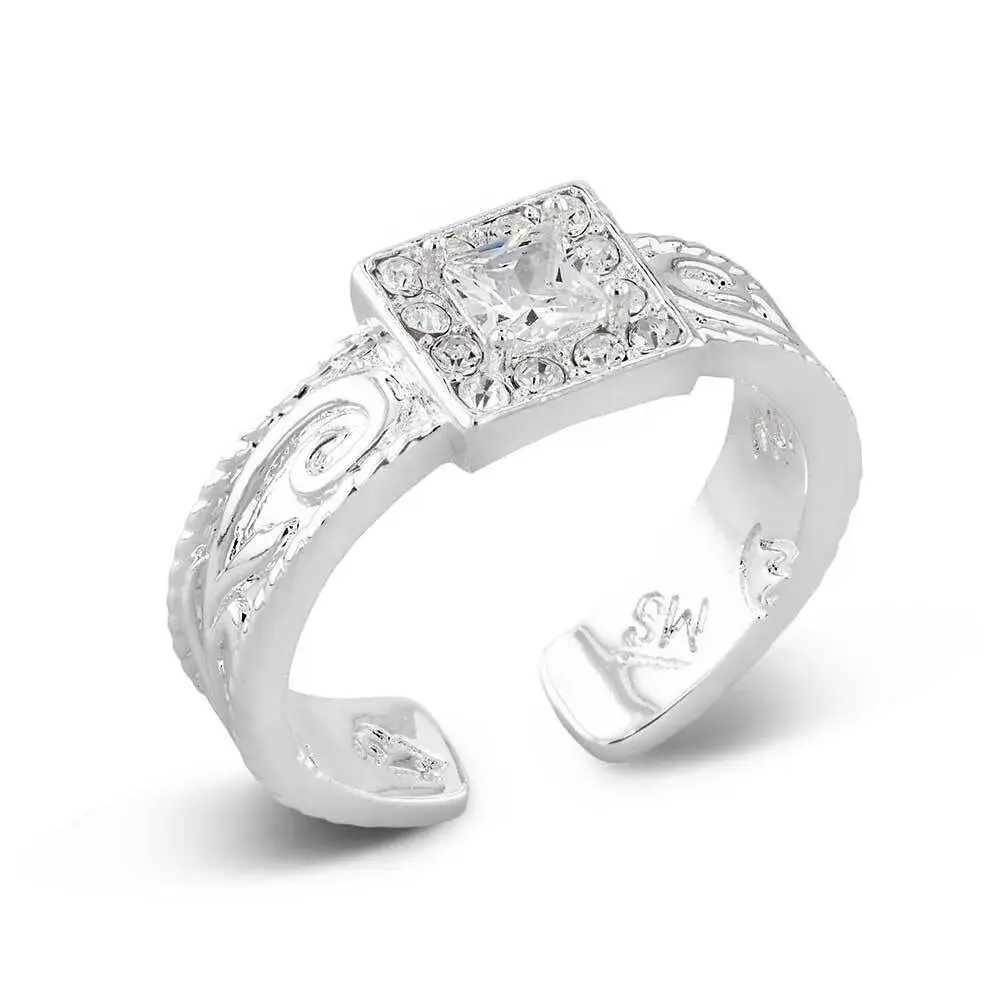 RG6456 Montana Silversmiths Desert Whirl Engraved Ring