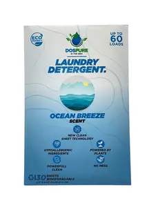 Laundry- Detergent- Eco Friendly-Biodegradable-clean-Sheets-organic-safe
