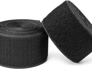 Art3d 16 Sets Hook and Loop Tape Sticky Back 1 in x 4 in Double-Sided Adhesive Strip Heavy Duty High-Density Nylon for Home Decor & Office Organization