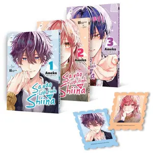 Bộ Manga - Sa Vào Lưới Tình Với Shiina: Tập 1 - 3 (Bộ 3 Tập)